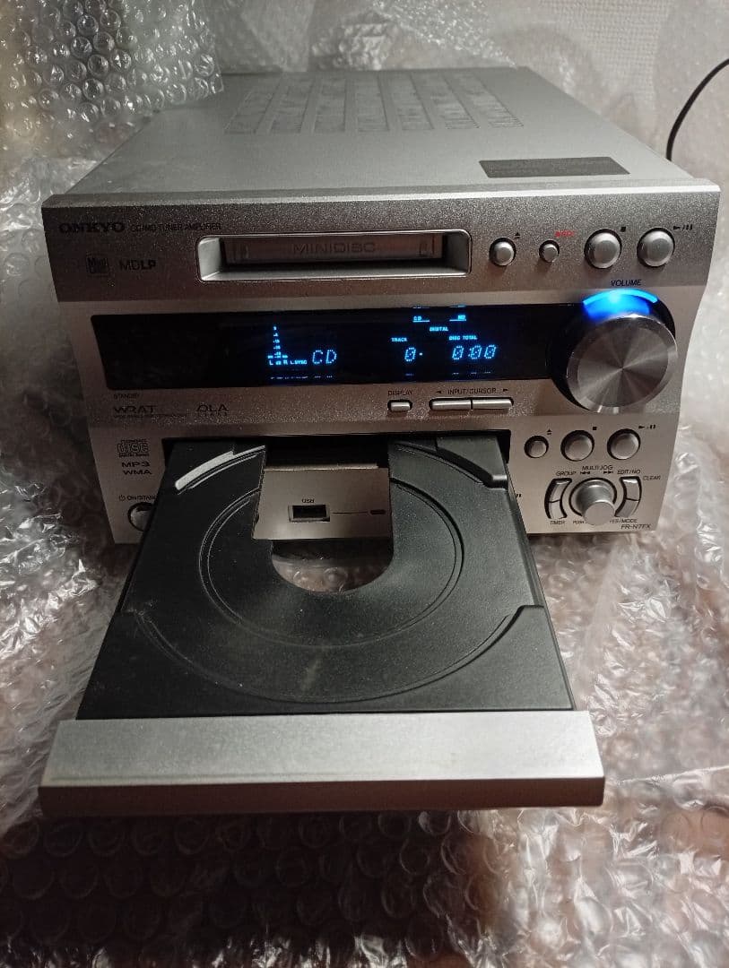 【純正リモコン付】ONKYO FR-N7FX CD、MD/USB3.0動作確認済