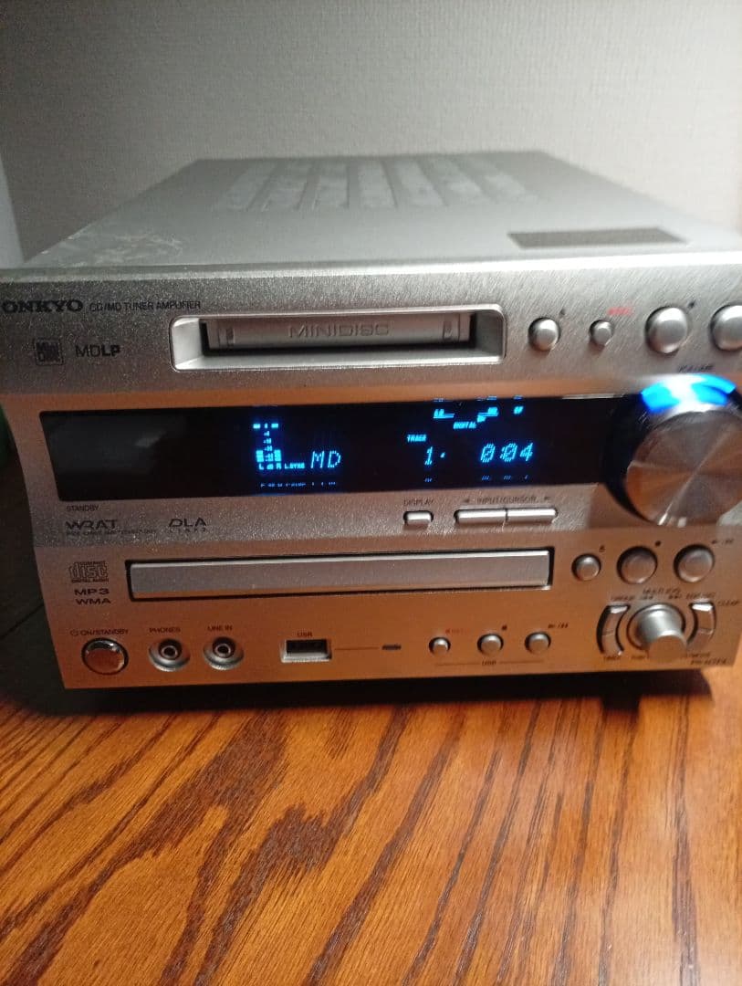 【純正リモコン付】ONKYO FR-N7FX CD、MD/USB3.0動作確認済