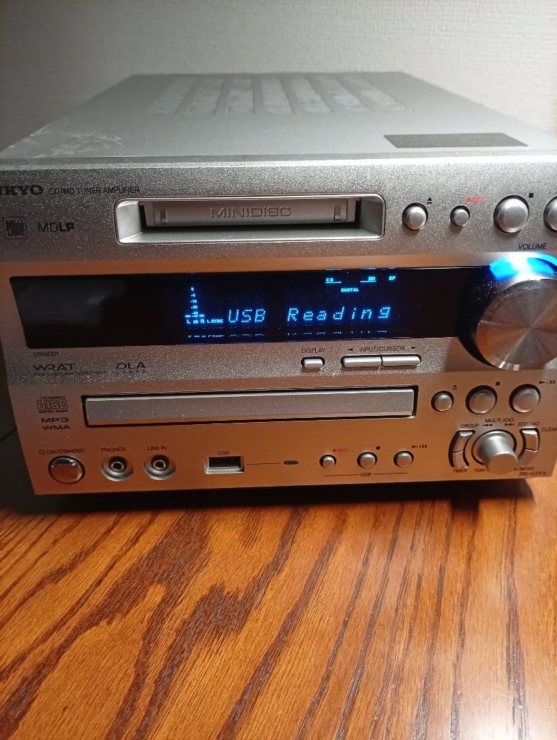 【純正リモコン付】ONKYO FR-N7FX CD、MD/USB3.0動作確認済