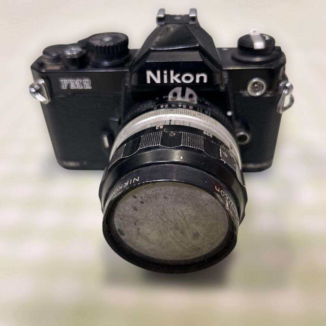 Nikon FM2 一眼レフカメラ NIKKOR 50mm f/2 ジャンク