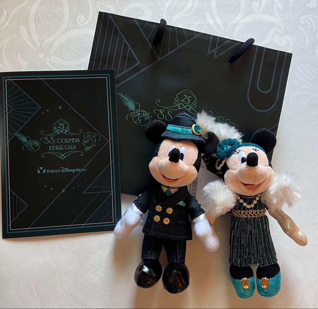 S.S.コロンビア号 ジュビリーガラ ぬいぐるみバッジ 全セット