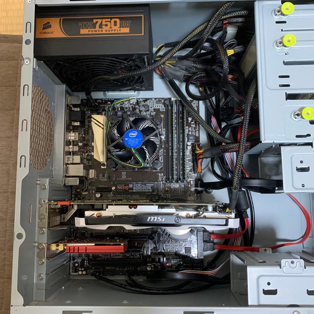 PCパーツセット/Core i7-6700/GTX-960 他