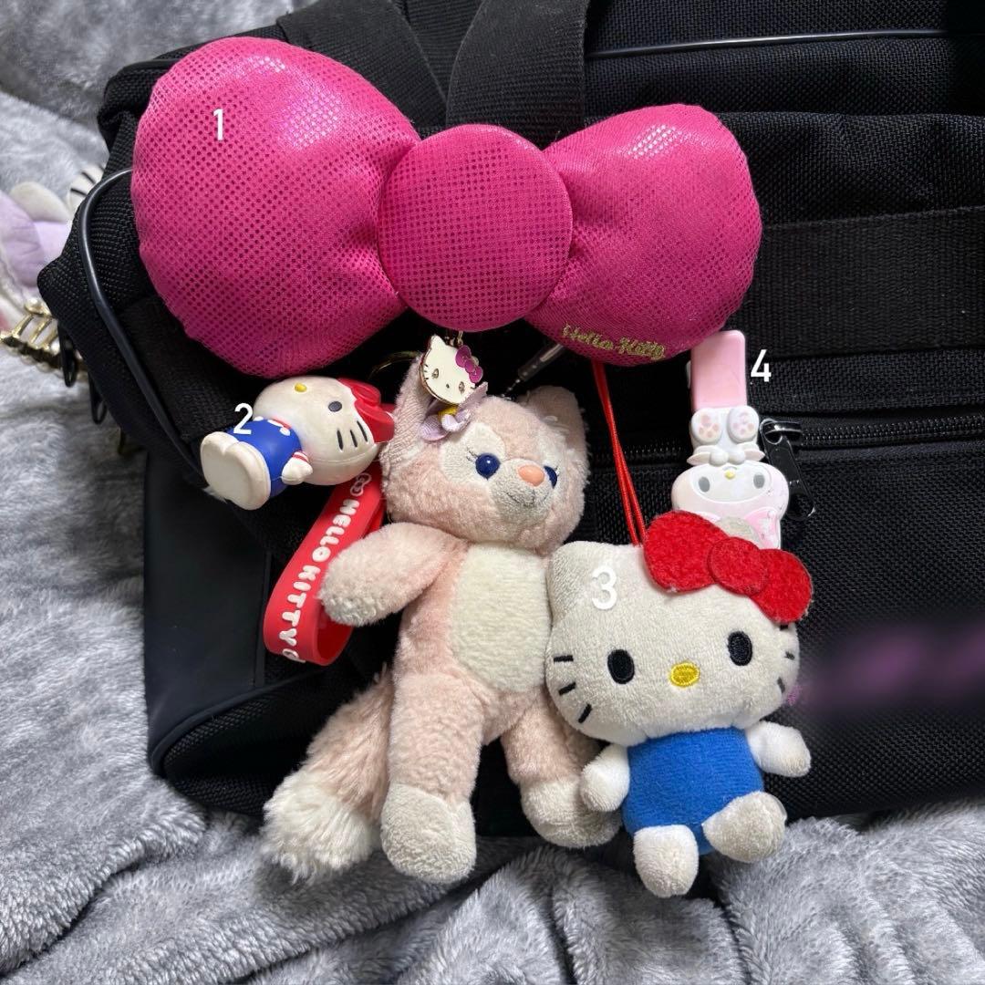 サンリオ キティ多め♡JKスクバキーホルダー7点まとめ売り