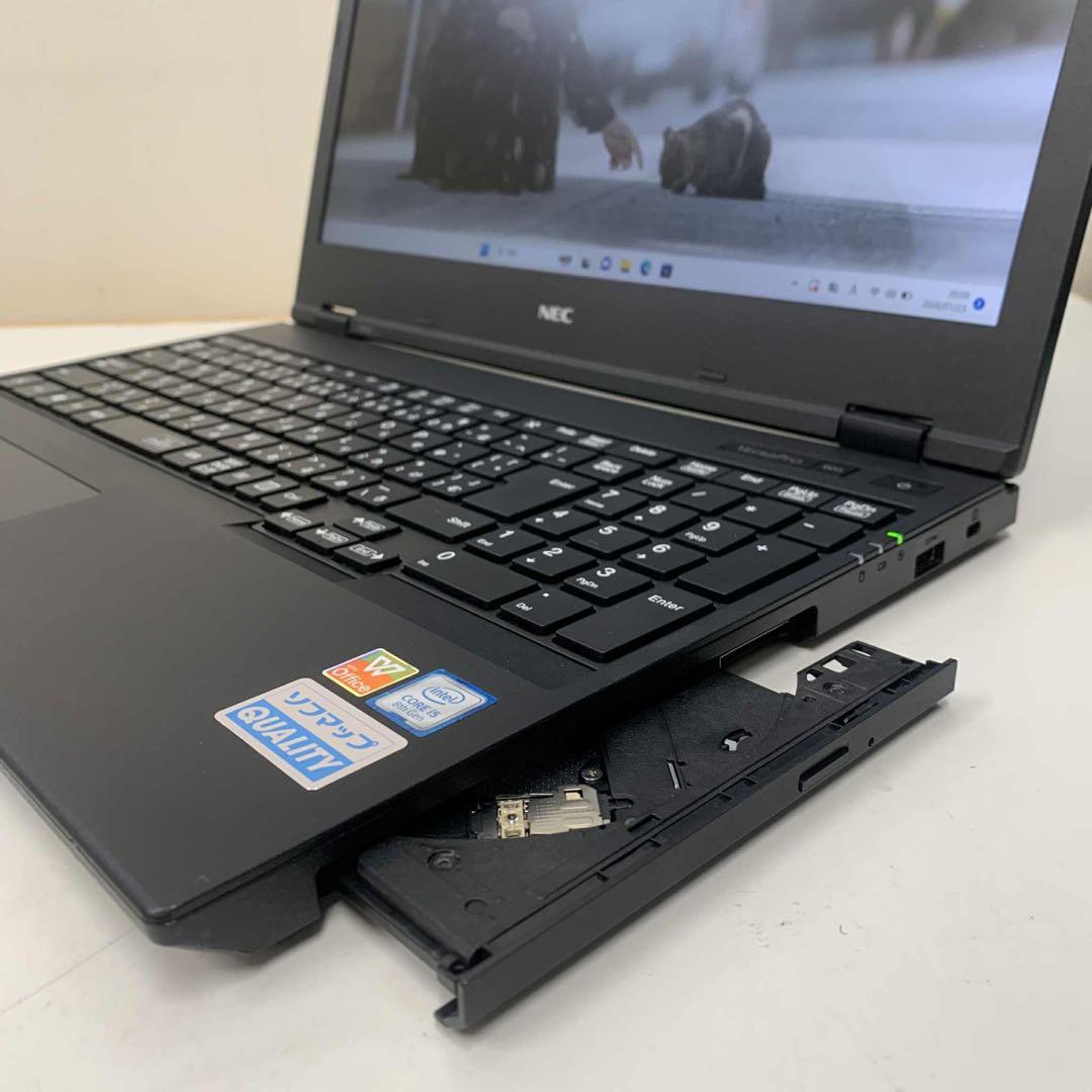 Windowsノート本体 #878 NEC VersaPro VX-6 i5-8365U 8GB 256G