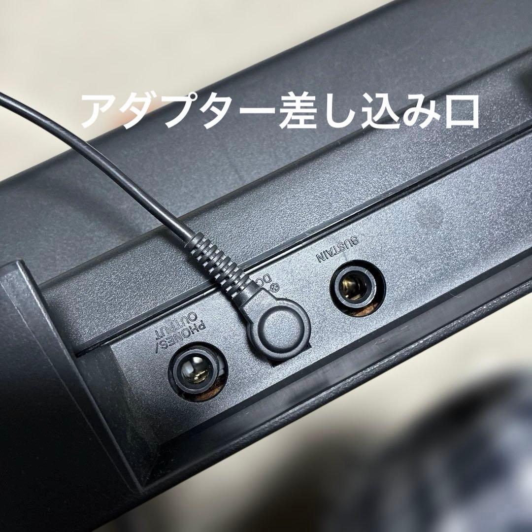 CASIO CTK-495 キーボード 本体とACアダプター