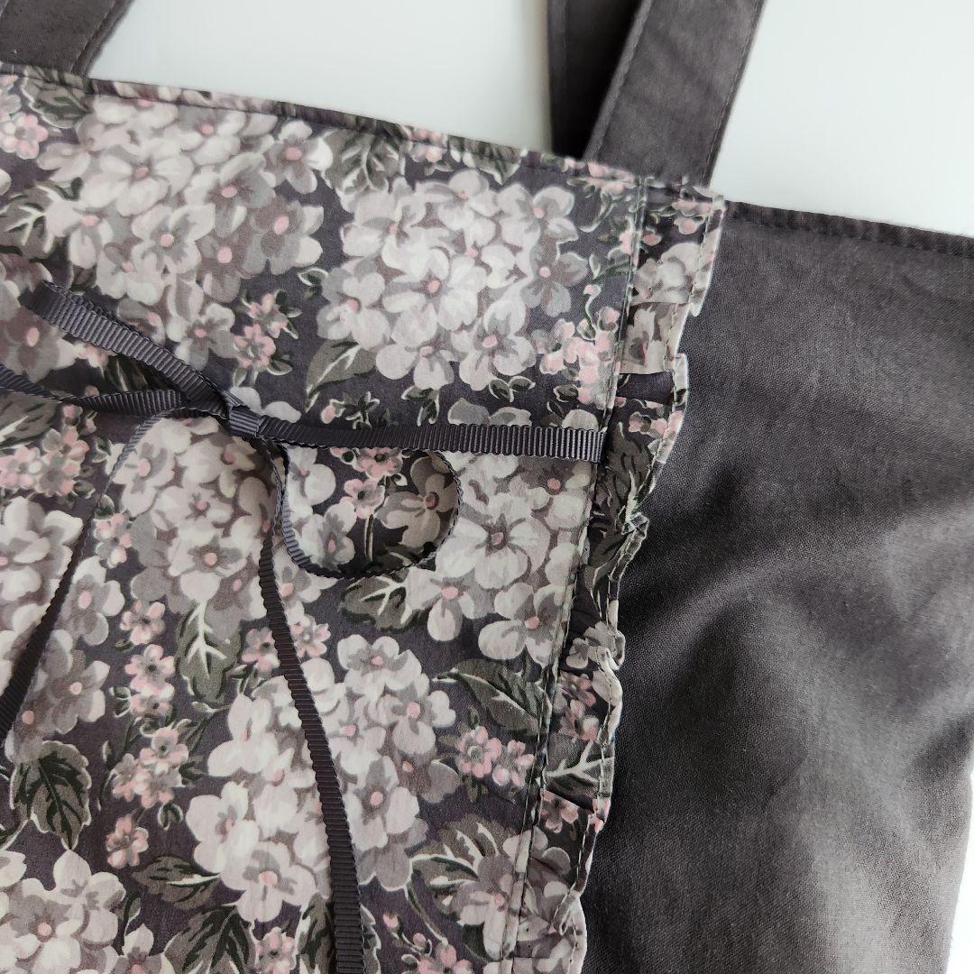 LIBERTY生地使用　handmade 保冷保温エコバッグ