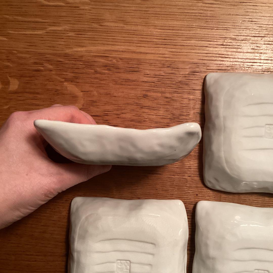 サンエフ健康陶器　四角鉢　6個セット