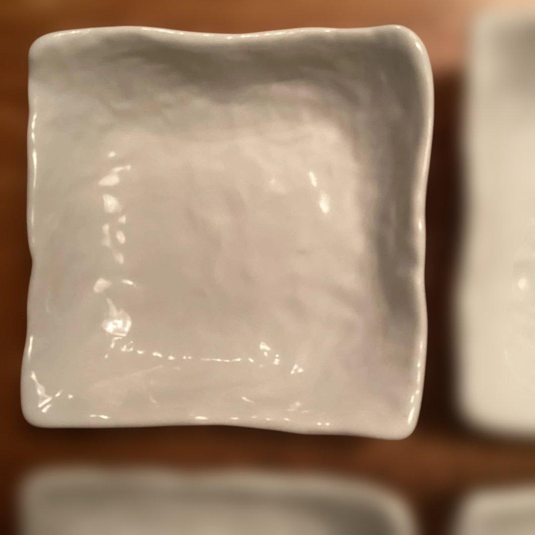 サンエフ健康陶器　四角鉢　6個セット