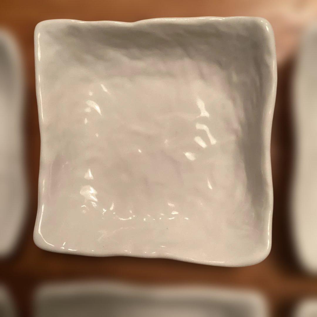 サンエフ健康陶器　四角鉢　6個セット