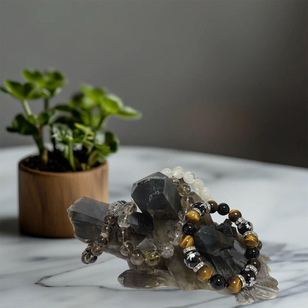 ⭐️モリオンクラスター❤︎1Kg 【最強】天然石　浄化　邪鬼　クラスター 黒水晶