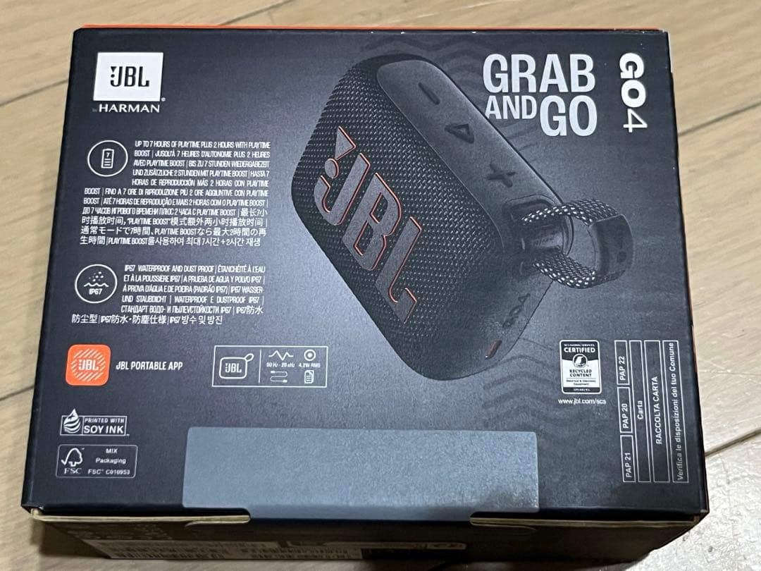 スピーカー・ウーファー JBL GO4