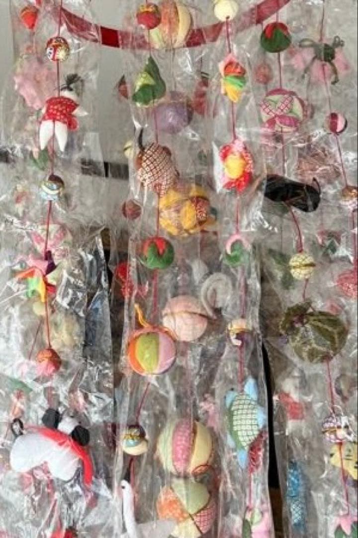 吊るし雛 特大 十二支縁起輪飾り 縮緬 雛人形 ひな祭り