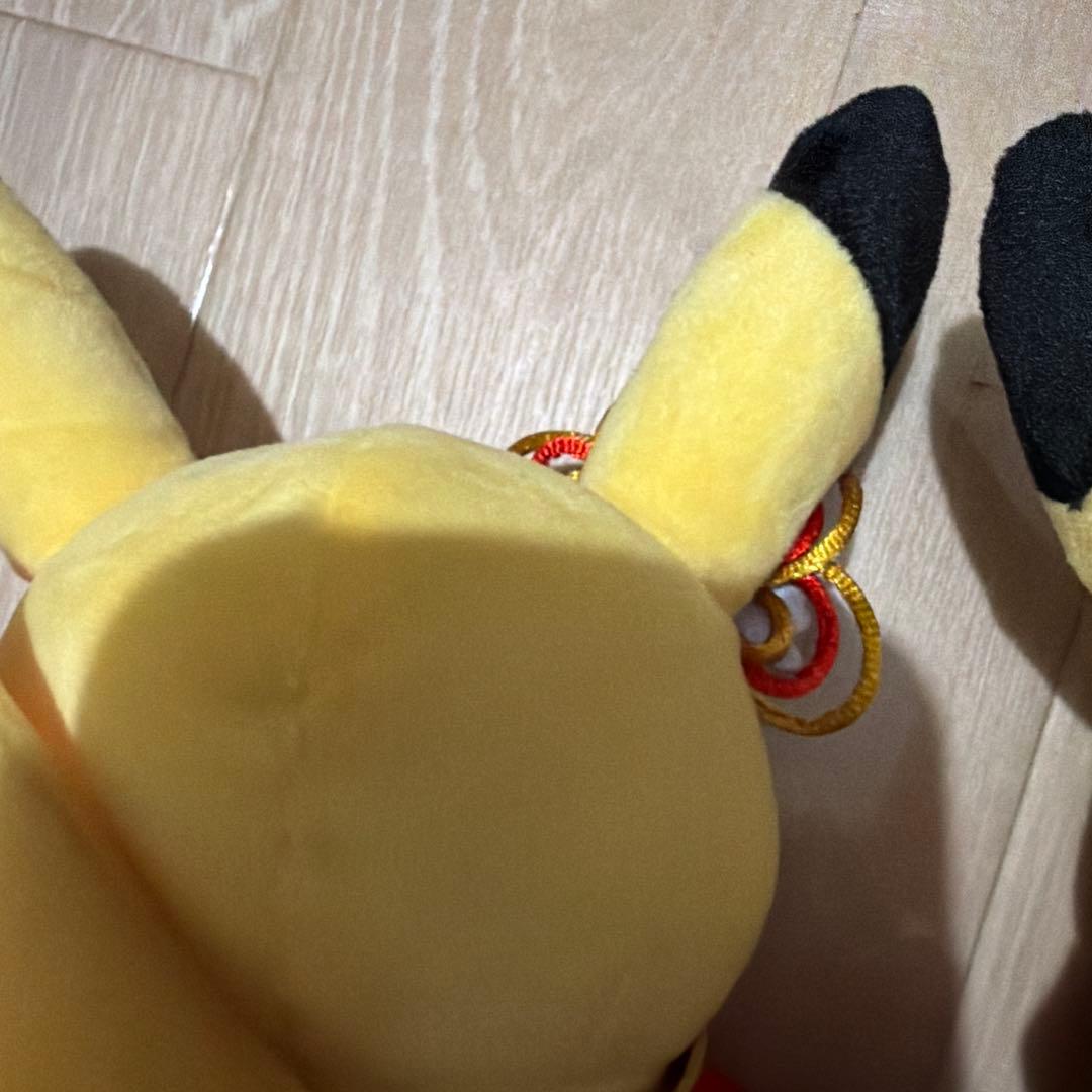 台湾限定 ポケモンセンター台北 春節ピカチュウ ぬいぐるみ 新年 旧正月2025