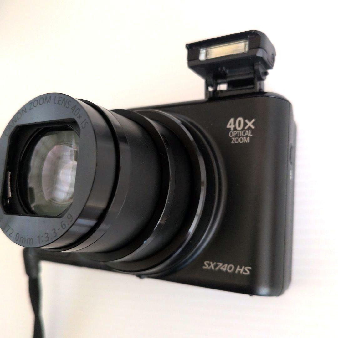 Canon PowerShot SX740 HS 40倍ズームフラッシュ機能あり
