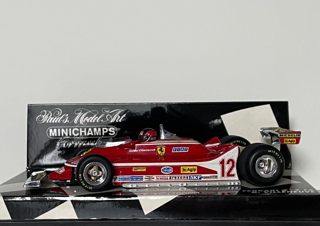 PMA 1/43 フェラーリ312T4 ジル・ヴィルヌーブ　ミニチャンプス F1