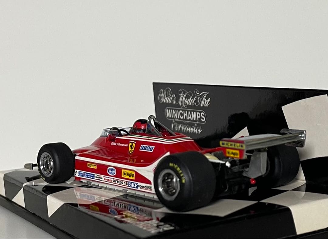 PMA 1/43 フェラーリ312T4 ジル・ヴィルヌーブ　ミニチャンプス F1