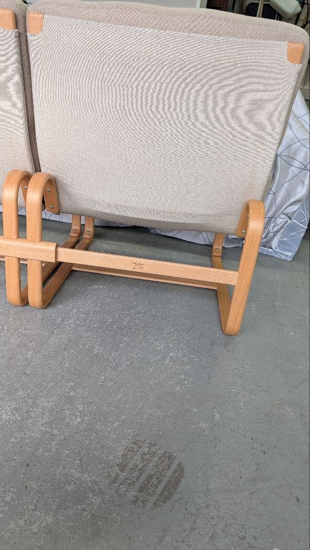 天童木工　ブルーノ・マットソン　マルガリータ　肘付きイージーチェア　2P