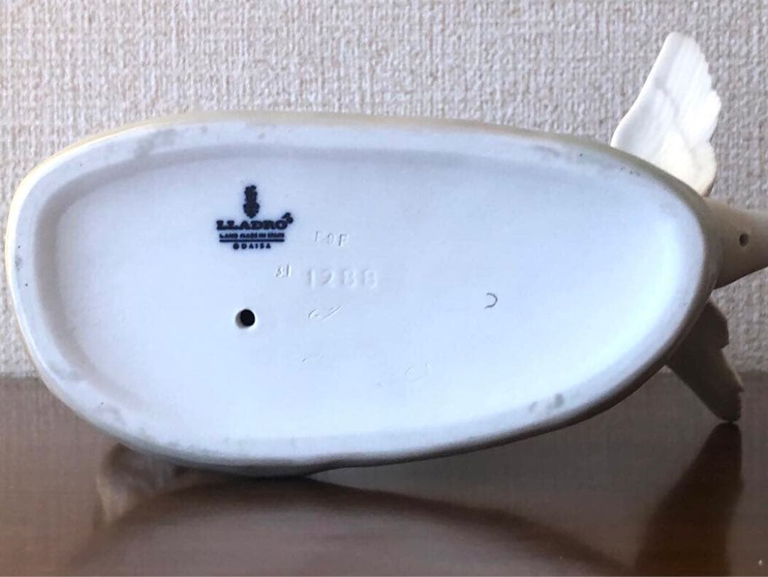LLADROリヤドロ「アヒルの逆襲」 陶器人形スペイン製　共箱入り新品未使用