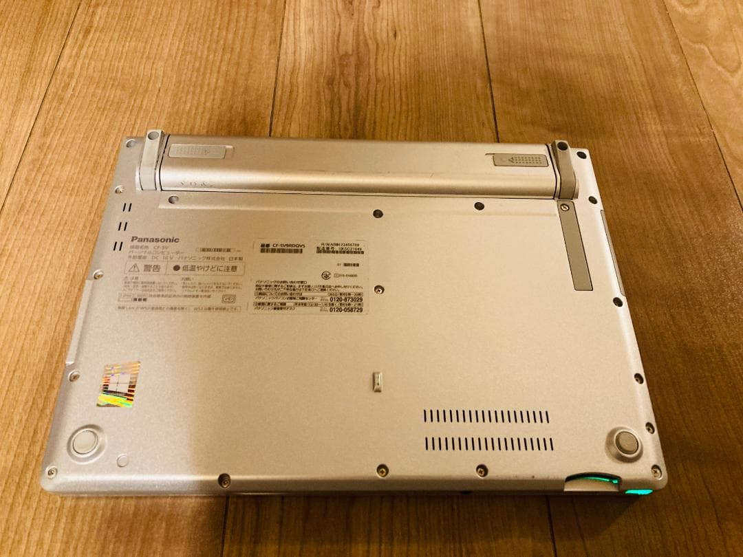 レッツノートSV9 256GB 16GB OFFICE2024 バッテリ95％残
