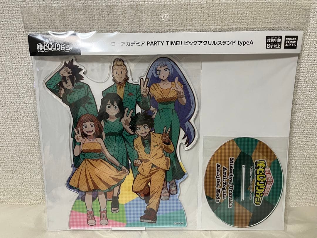 ジャンフェス　ヒロアカ　PARTY TIME!! ビッグアクリルスタンド 2種