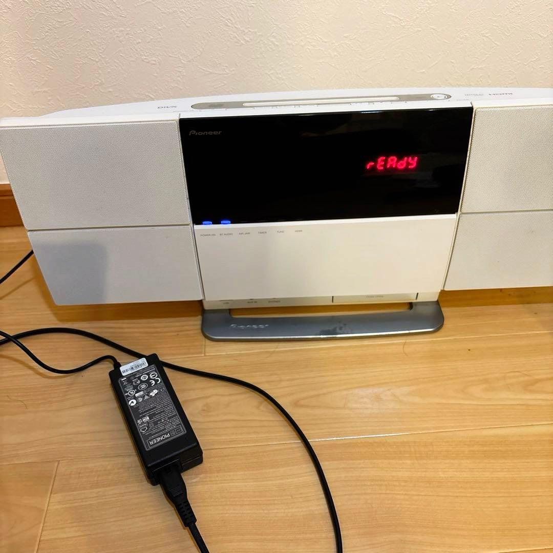 Pioneerパイオニア スタイリッシュAVミニコンポX-SMC2-W ホワイト