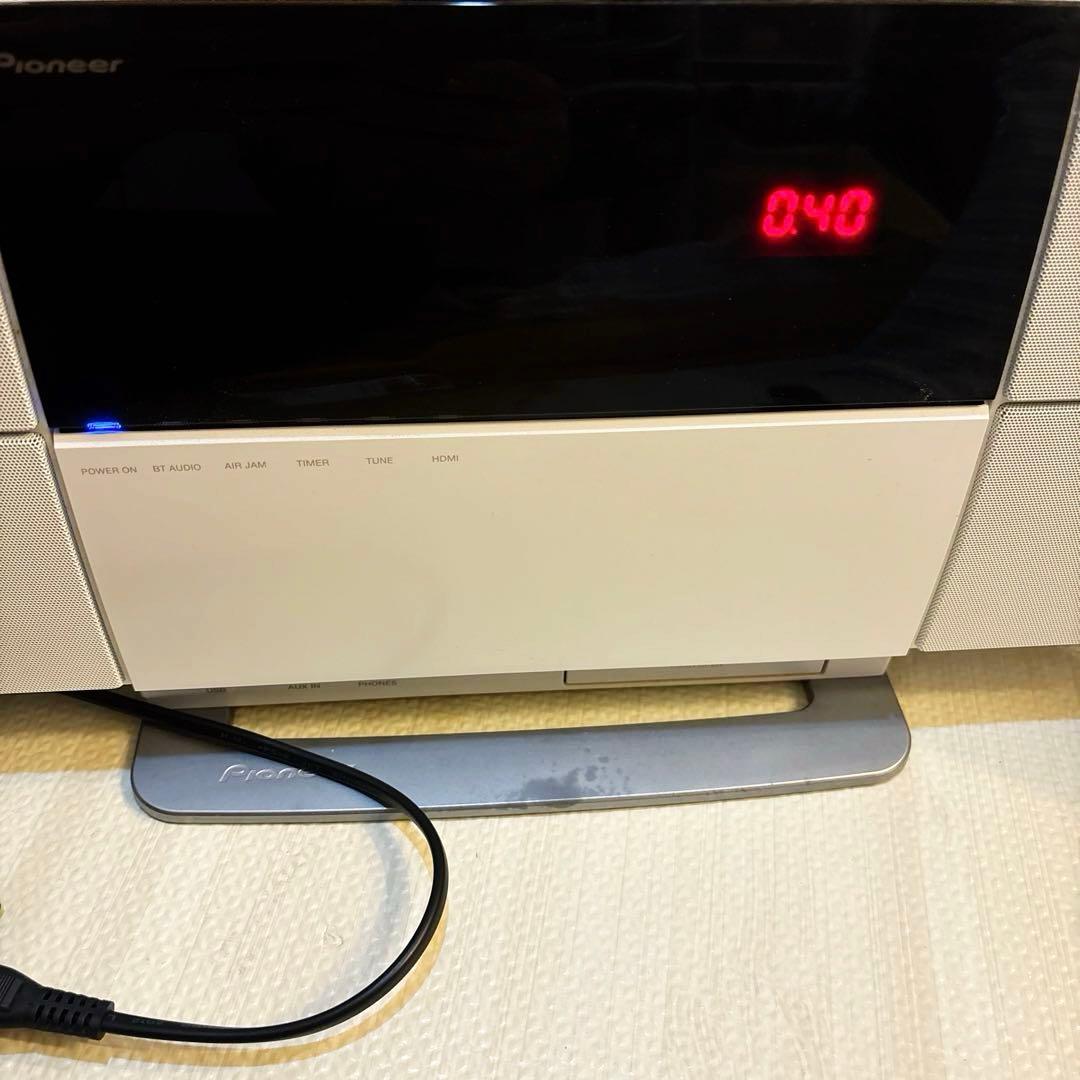 Pioneerパイオニア スタイリッシュAVミニコンポX-SMC2-W ホワイト