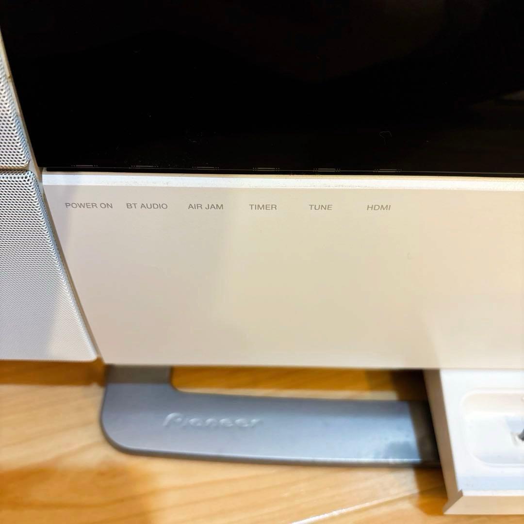 Pioneerパイオニア スタイリッシュAVミニコンポX-SMC2-W ホワイト