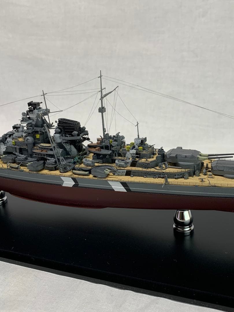 フライホーク1/700ドイツ戦艦ビスマルク　完成品