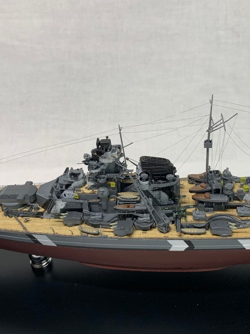 フライホーク1/700ドイツ戦艦ビスマルク　完成品
