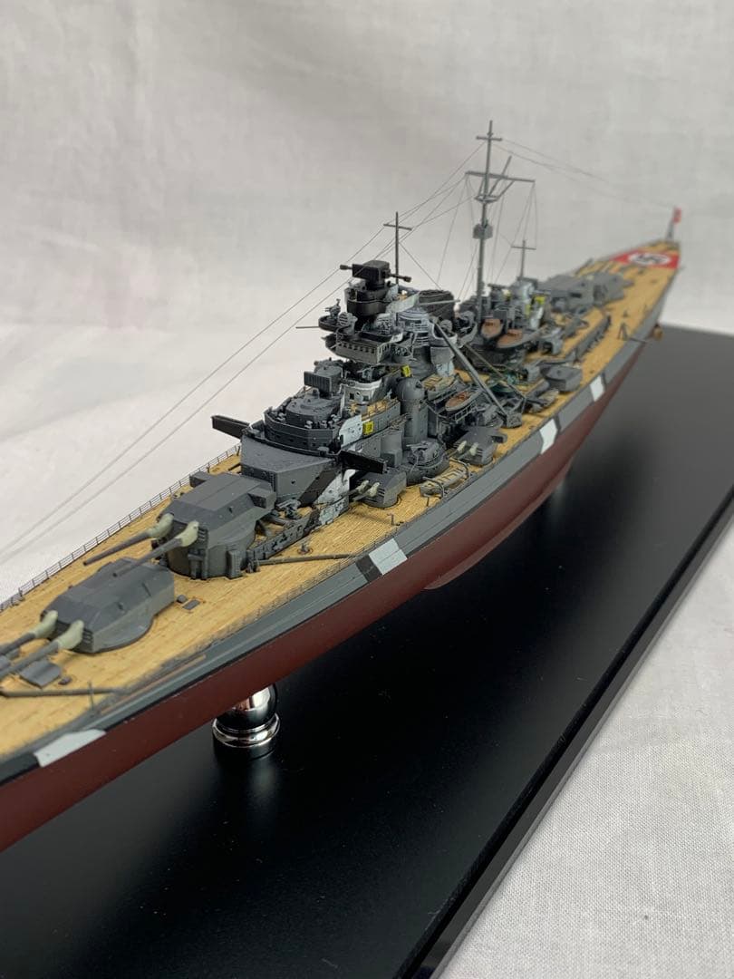 フライホーク1/700ドイツ戦艦ビスマルク　完成品