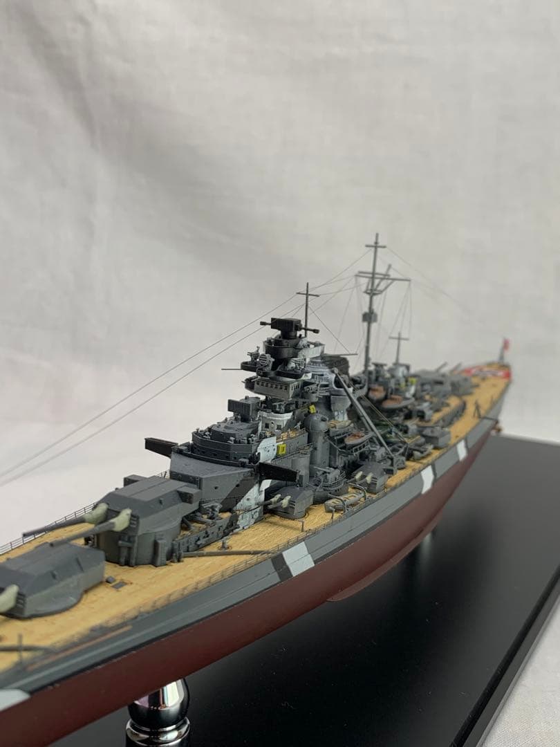 フライホーク1/700ドイツ戦艦ビスマルク　完成品
