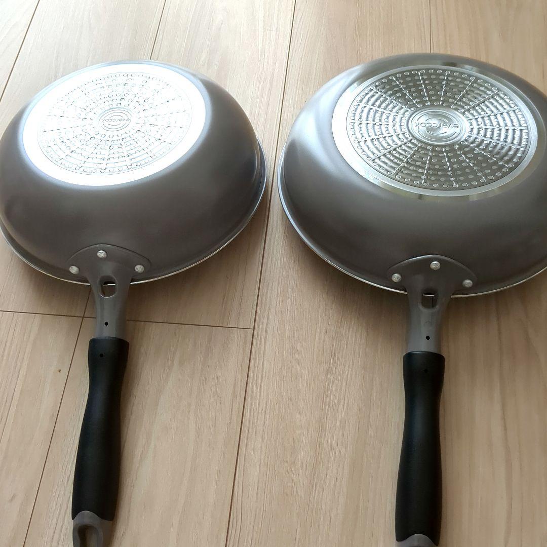 evercook フライパン2個セット 24cm 26cm