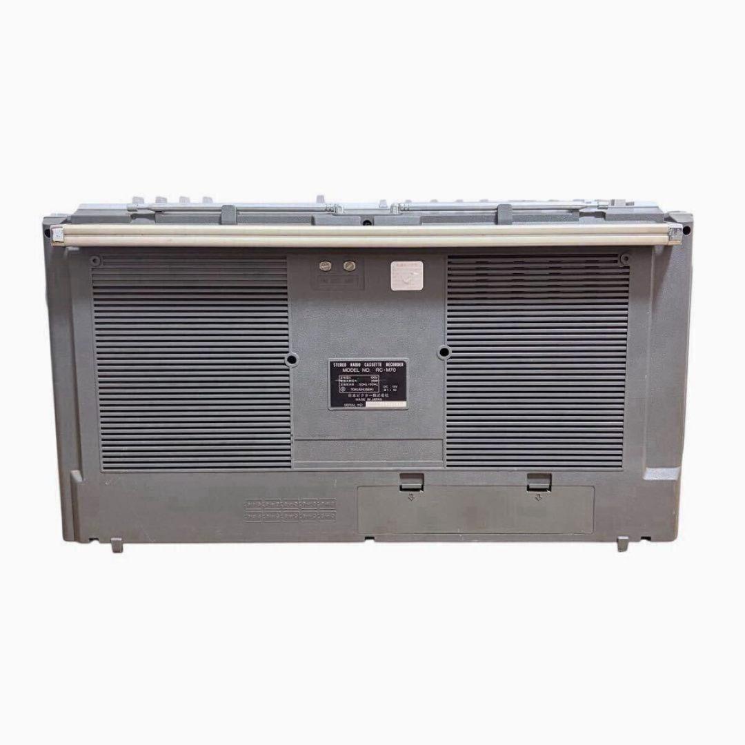 【希少】Victor FM/AMラジカセ RC-M70 レトロ 現状品 ビクター