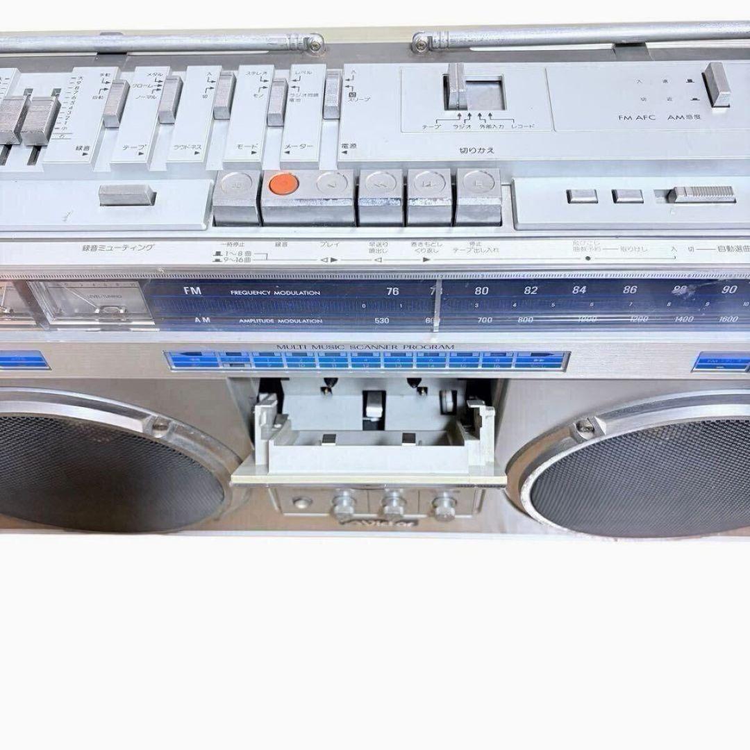 【希少】Victor FM/AMラジカセ RC-M70 レトロ 現状品 ビクター