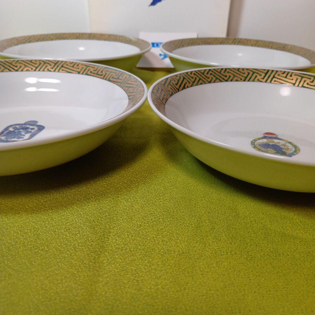 未使用　チャイナシーズ　チャイニーズボトル　炒飯 深皿 5枚