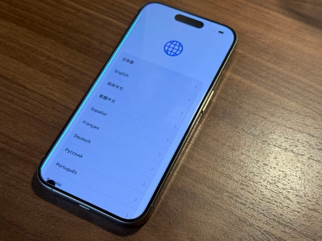 iPhone 15 pro 256GB ナチュラルチタン　SIMフリー
