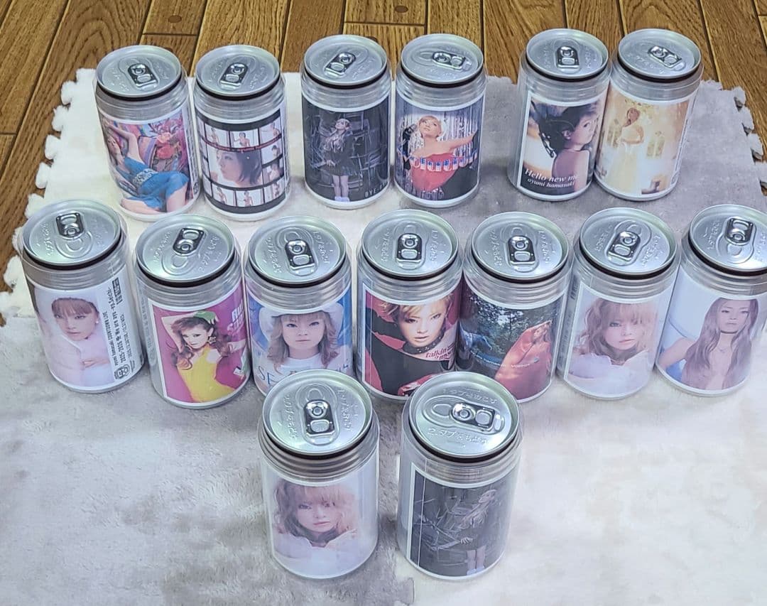 値下げ 浜崎あゆみ オリジナルラベル缶 13種 コンプリートセット ayu缶