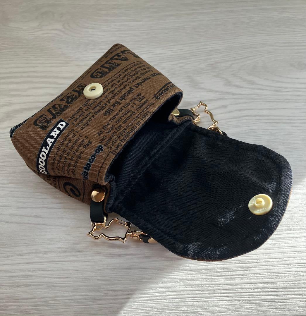 大　ボストンバッグ　ミニポーチ　ネコ　ココランド　2way