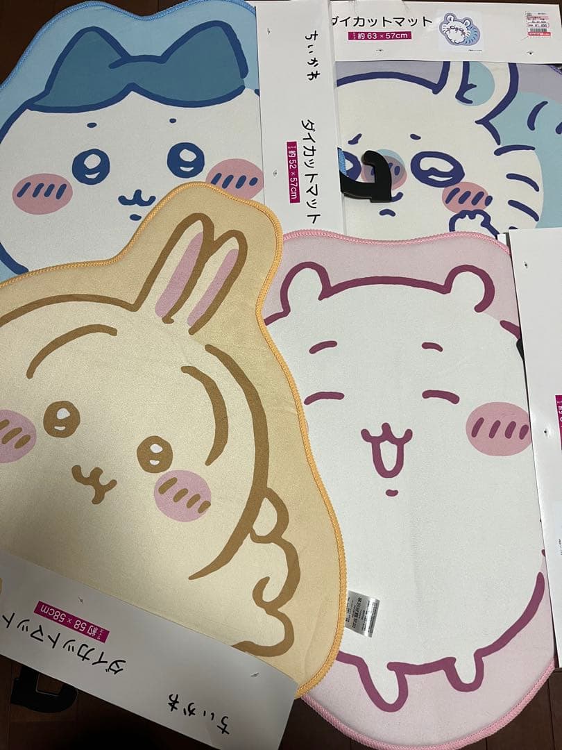 ちいかわ 収納ボックス ダイカットマット セット売り