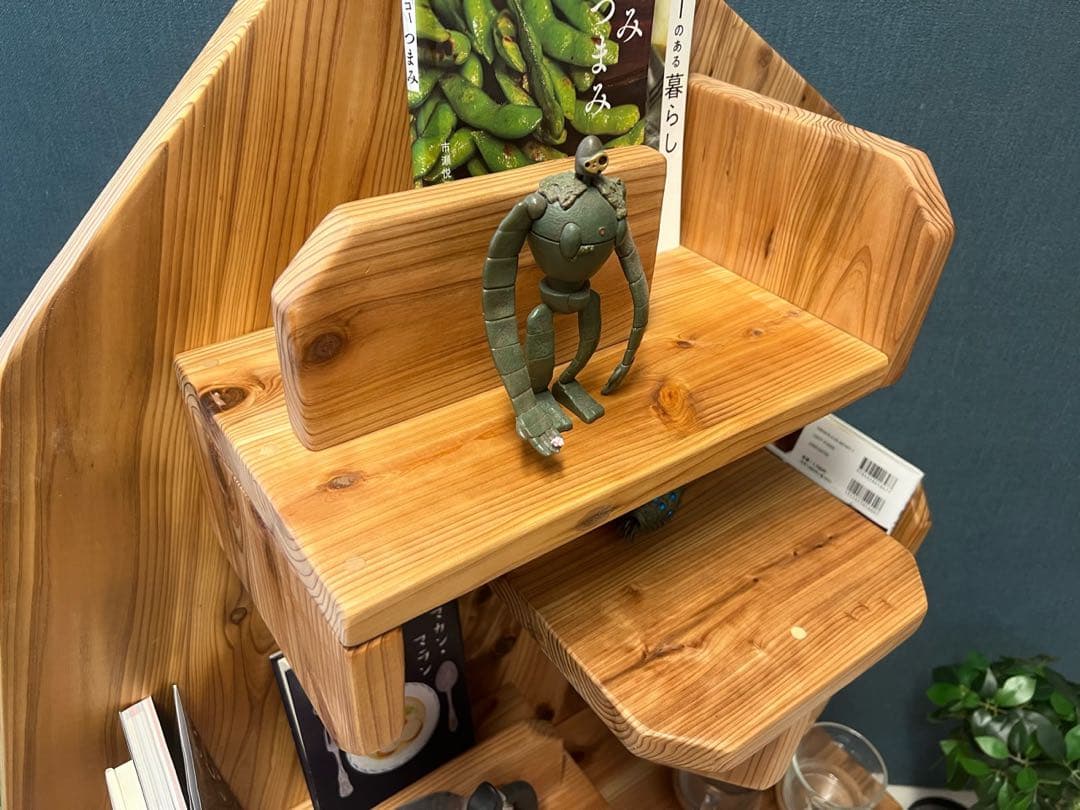 【送料無料】 ブックシェルフ 自然 マルチラック 杉 ナチュラル