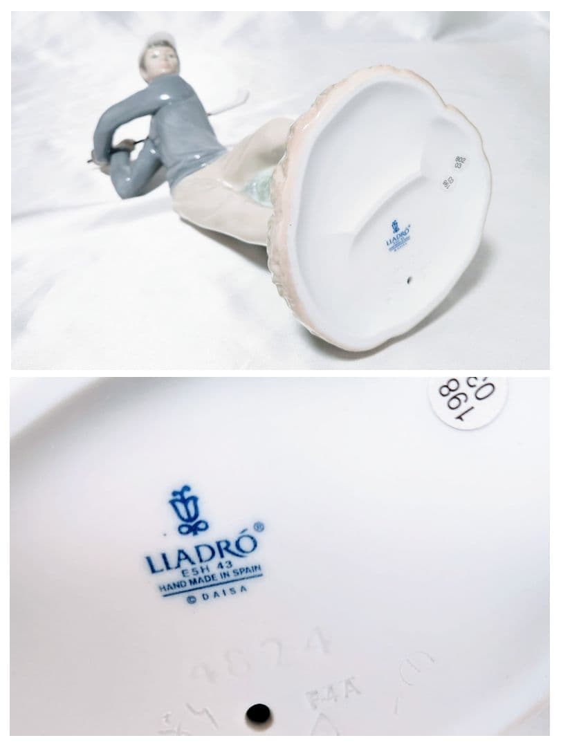 リヤドロ【未使用・箱・栞付】正規店購入フィギュリン《ナイスショット》No4824