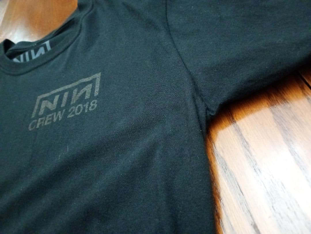 ミュージシャン NINE INCH NAILS/2018 CREW TEE/BLACK/L