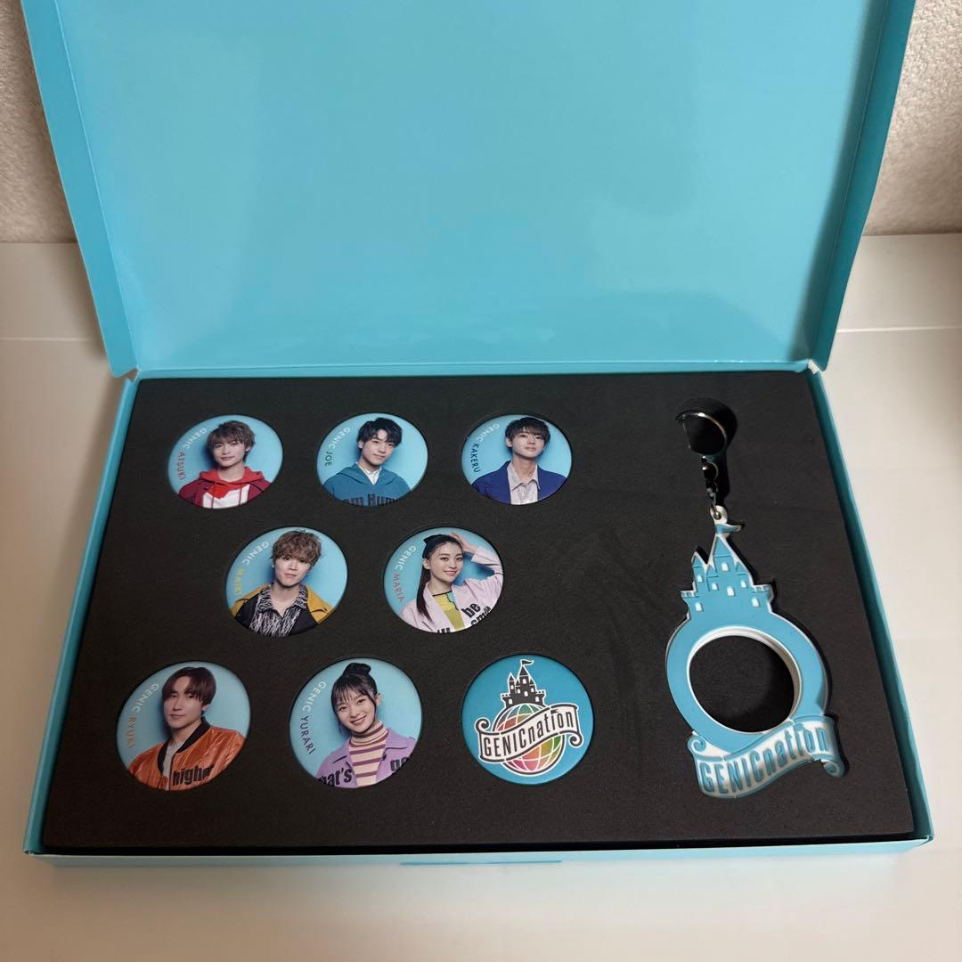 GENIC GENICnation開国記念グッズ 缶バッジ