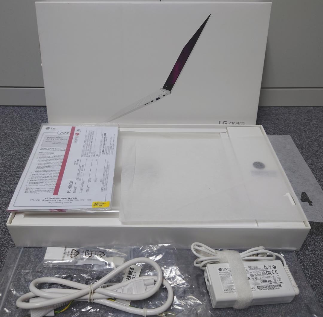 ★交渉成立済★　新品並 LG gram 14 core i5 新品SSD1TB