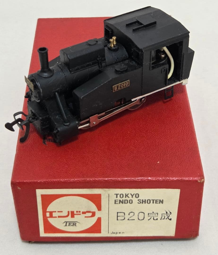 ☆HOゲージ☆エンドウ☆B20☆蒸気機関車☆TER☆箱付き☆