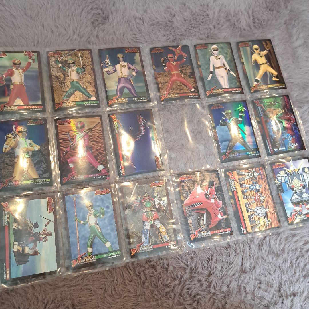 森永 スーパー戦隊ウエハース 25周年アニバーサリーカード 223枚＋3枚おまけ