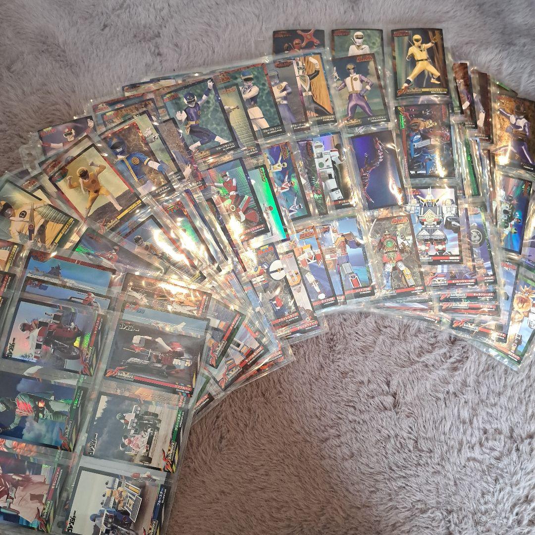 森永 スーパー戦隊ウエハース 25周年アニバーサリーカード 223枚＋3枚おまけ