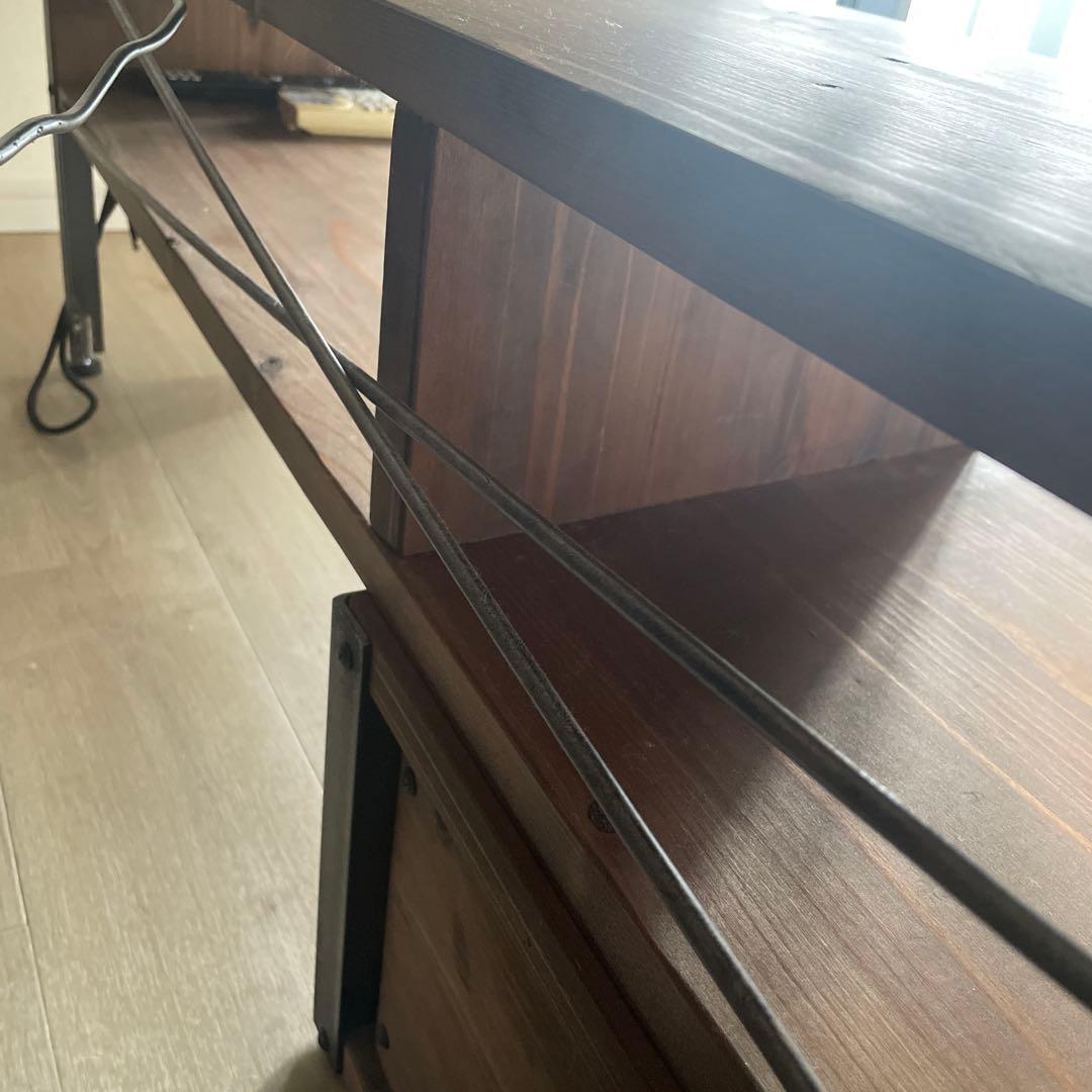 アンティークデザイン テレビ台 （幅150cm×奥行30cm×高さ41cm）