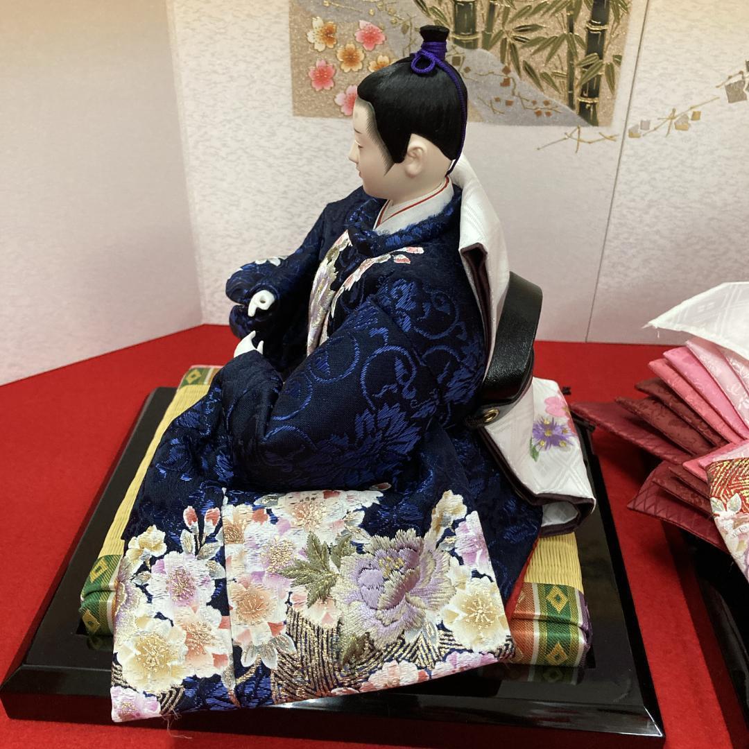 G5 豪華でお洒落な衣装　大三五親王のみ　雛人形　人形のみ　親王飾り　雛飾り
