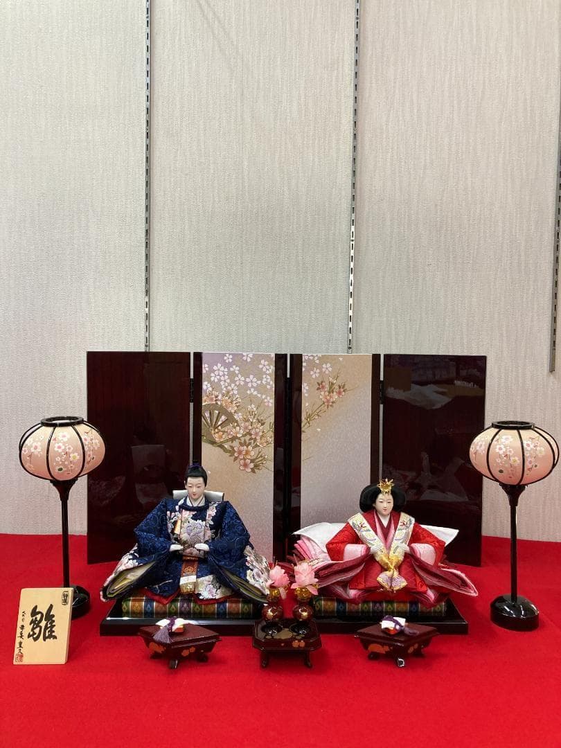 G5 豪華でお洒落な衣装　大三五親王のみ　雛人形　人形のみ　親王飾り　雛飾り